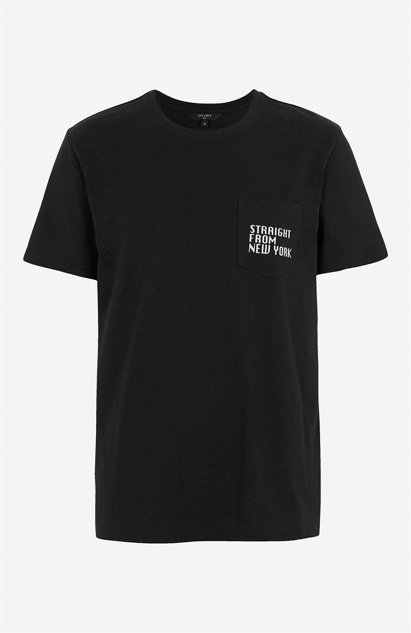 Bekväm t-shirt i trikå Lukas 25848