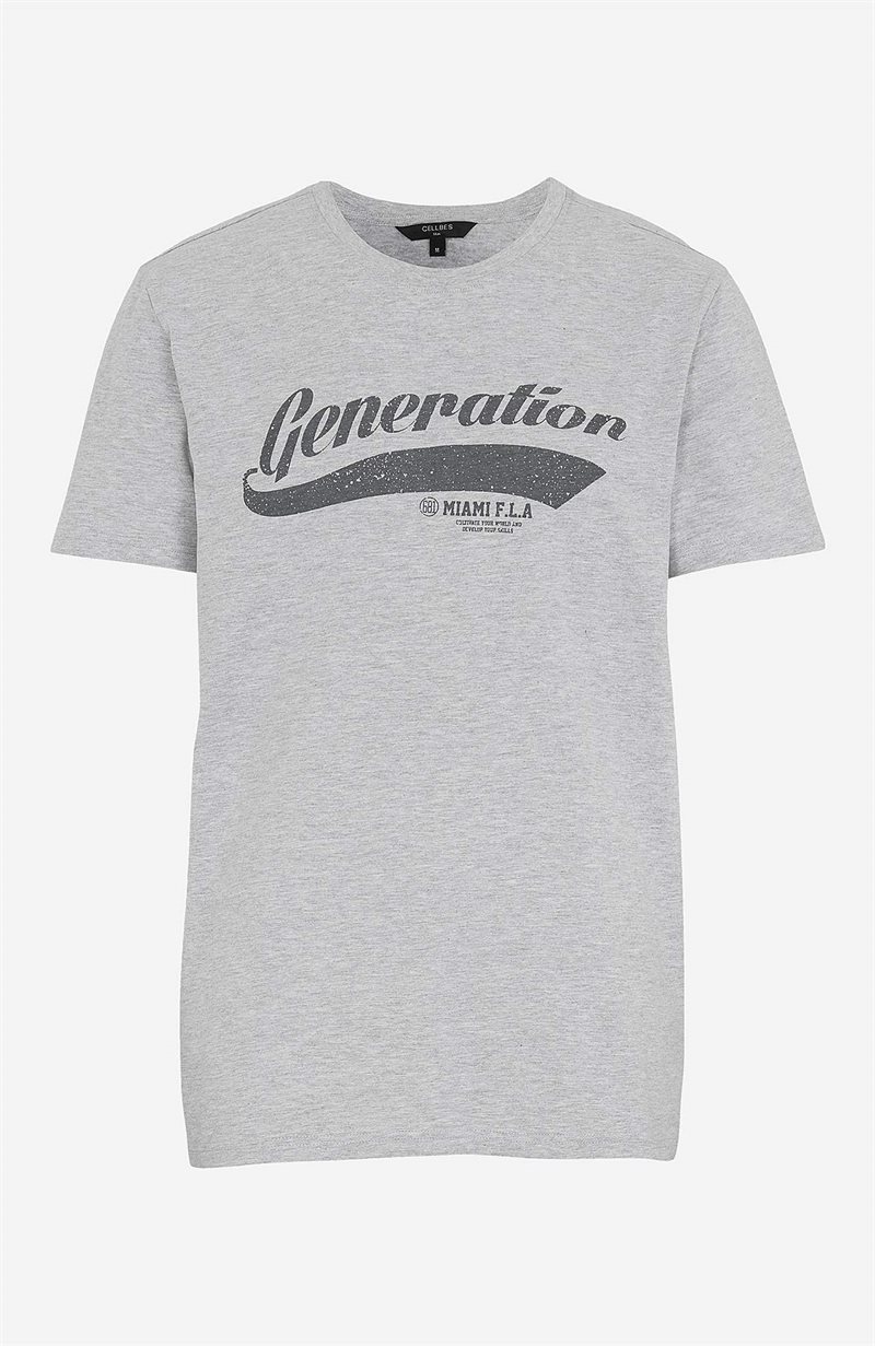 Bekväm t-shirt i trikå Vidar