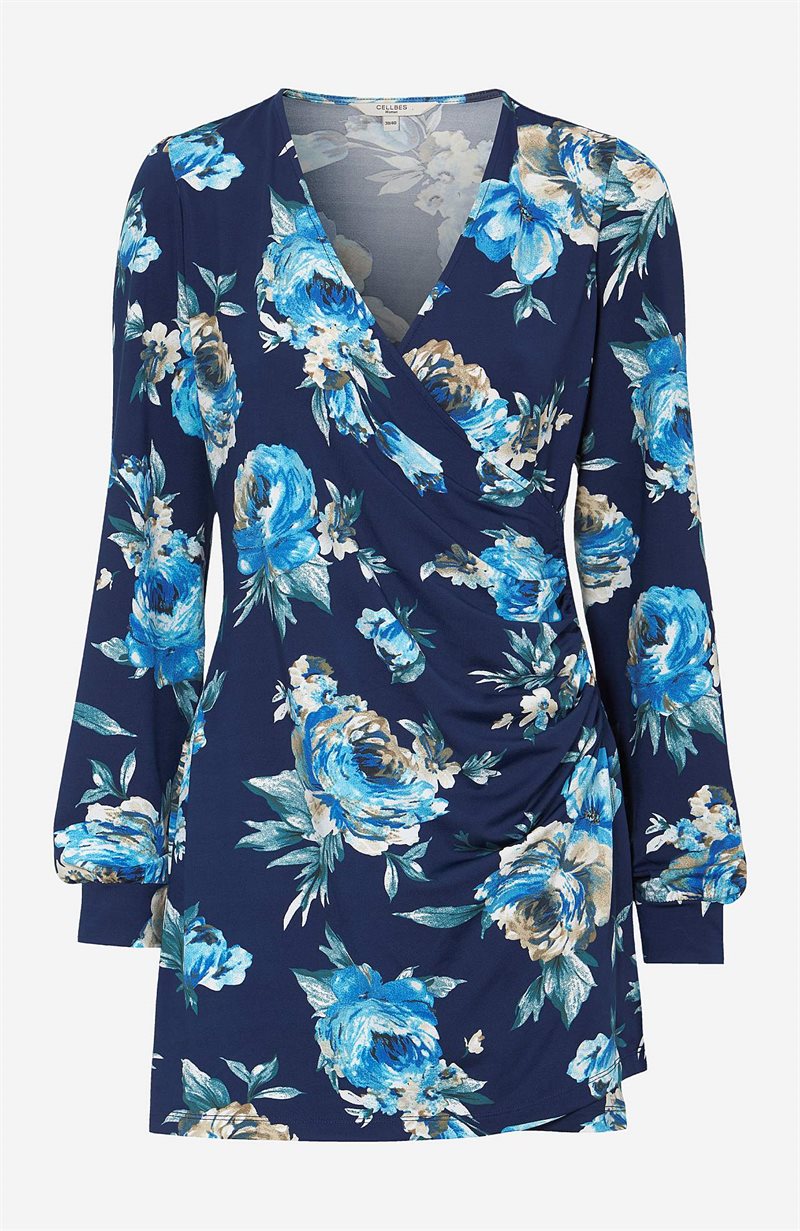 Mönstrad trikåtunika Jenna 26430