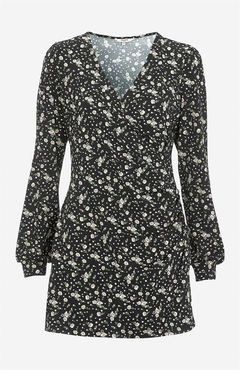 Mönstrad trikåtunika Jenna