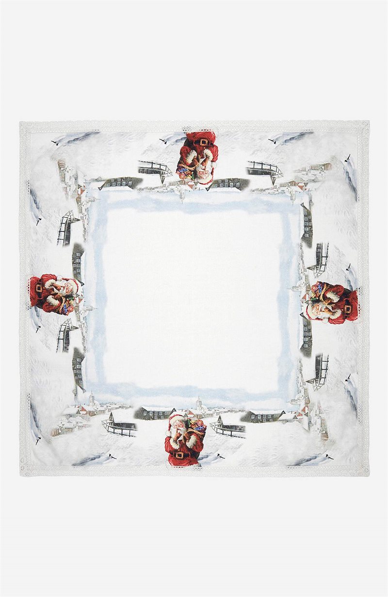 Product Image for Mönstrad duk Tomtesmyg