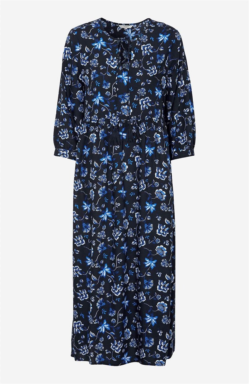 MÃ¶nstrad viskosklÃ¤nning Samantha 26662