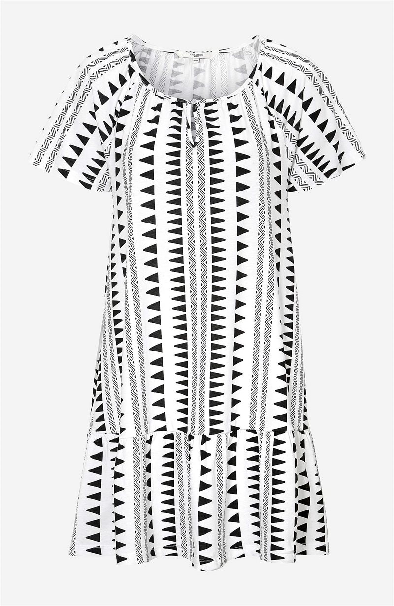 Tunika med volang nertill Stina