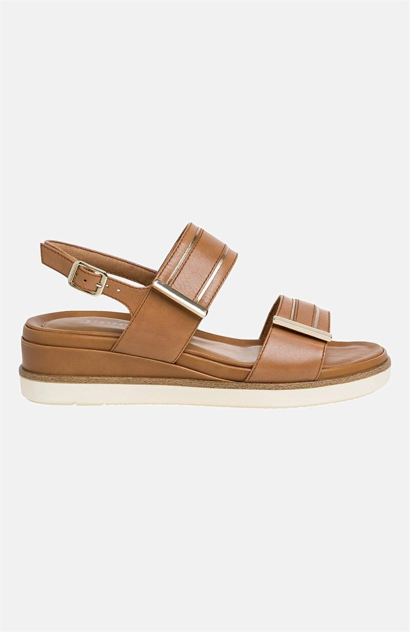 Product Image for Skinnsandal med breda remmar