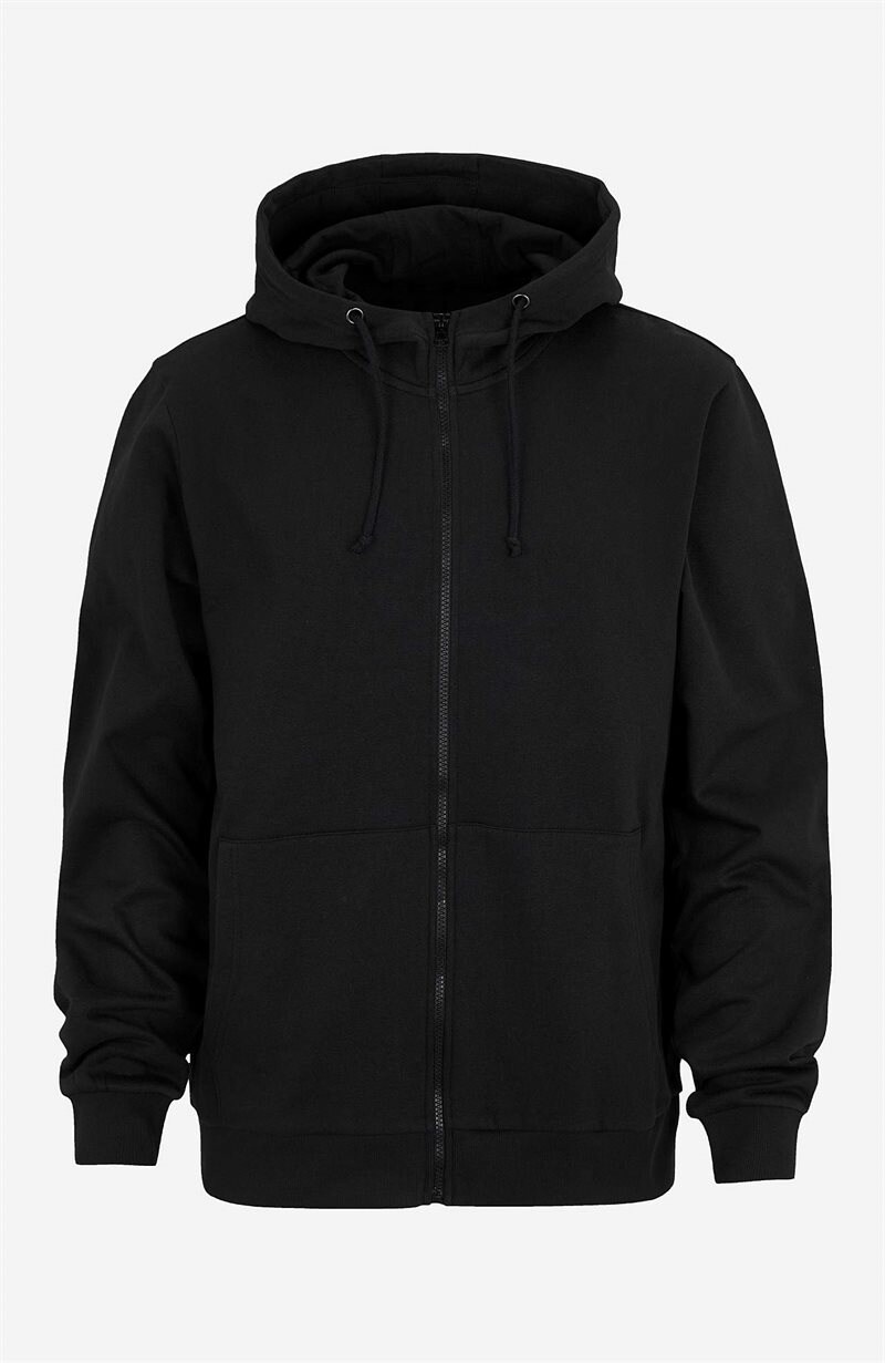 Product Image for Enfärgad huvtröja med dragkedja