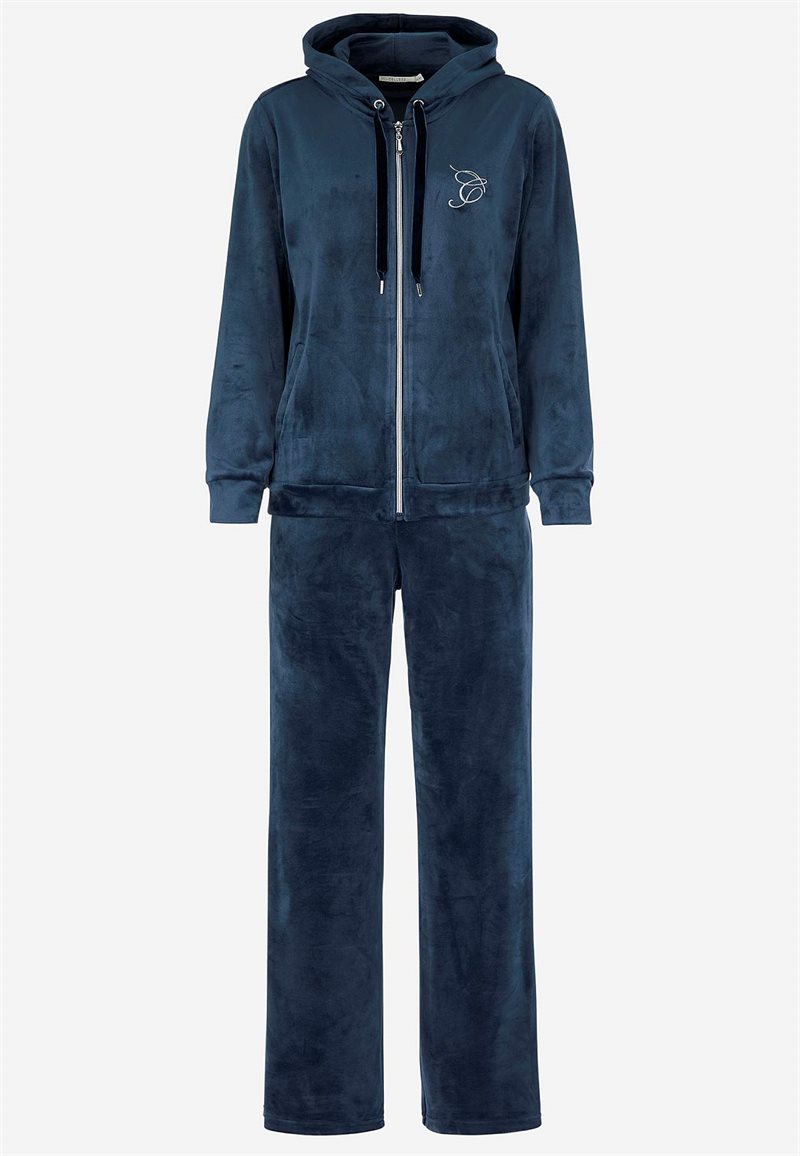 Tvådelat velourset 27607