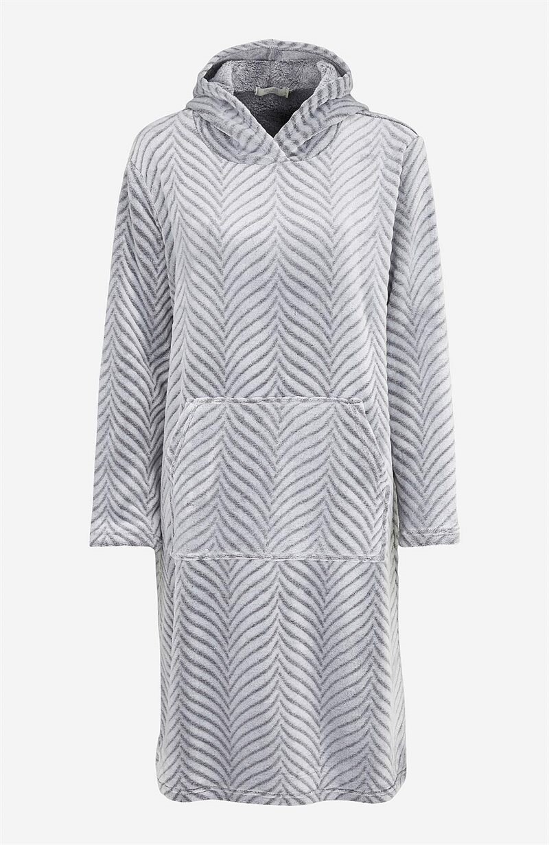 Product Image for Morgonrock i mönstrad fleece