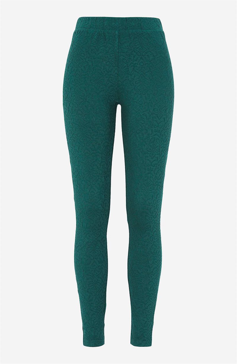 Leggings med strukturmönster