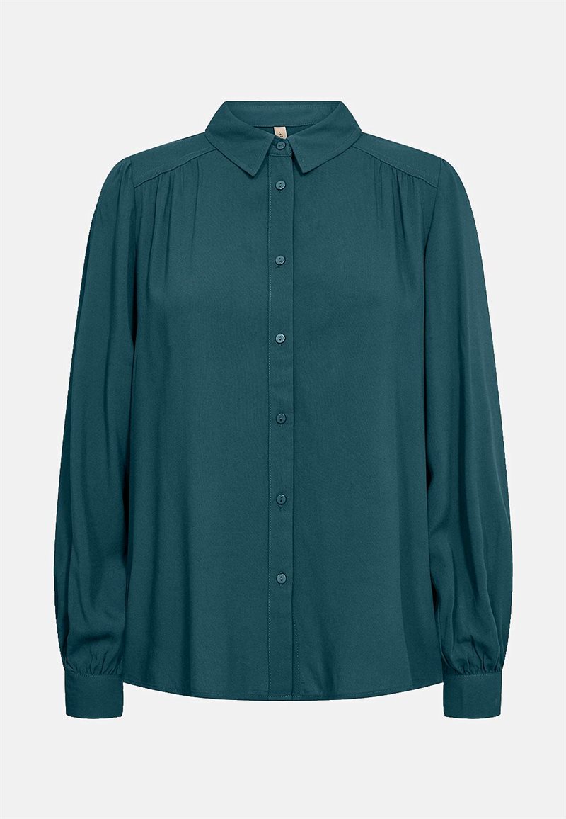 Product Image for Enfärgad viskosblus med krage Radia