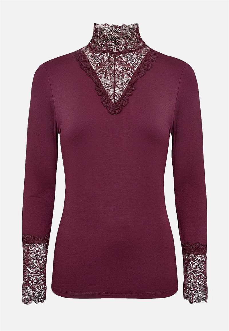 TrikÃ¥topp med spetsdetaljer 35841