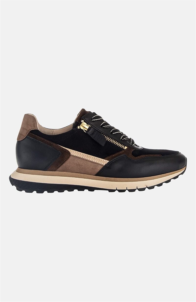 Product Image for Blockfärgad sneaker i skinn