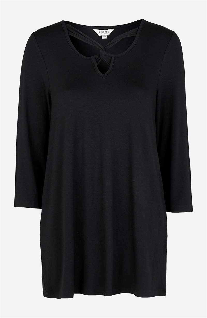 TrikÃ¥tunika med 3/4-Ã¤rm Nilla