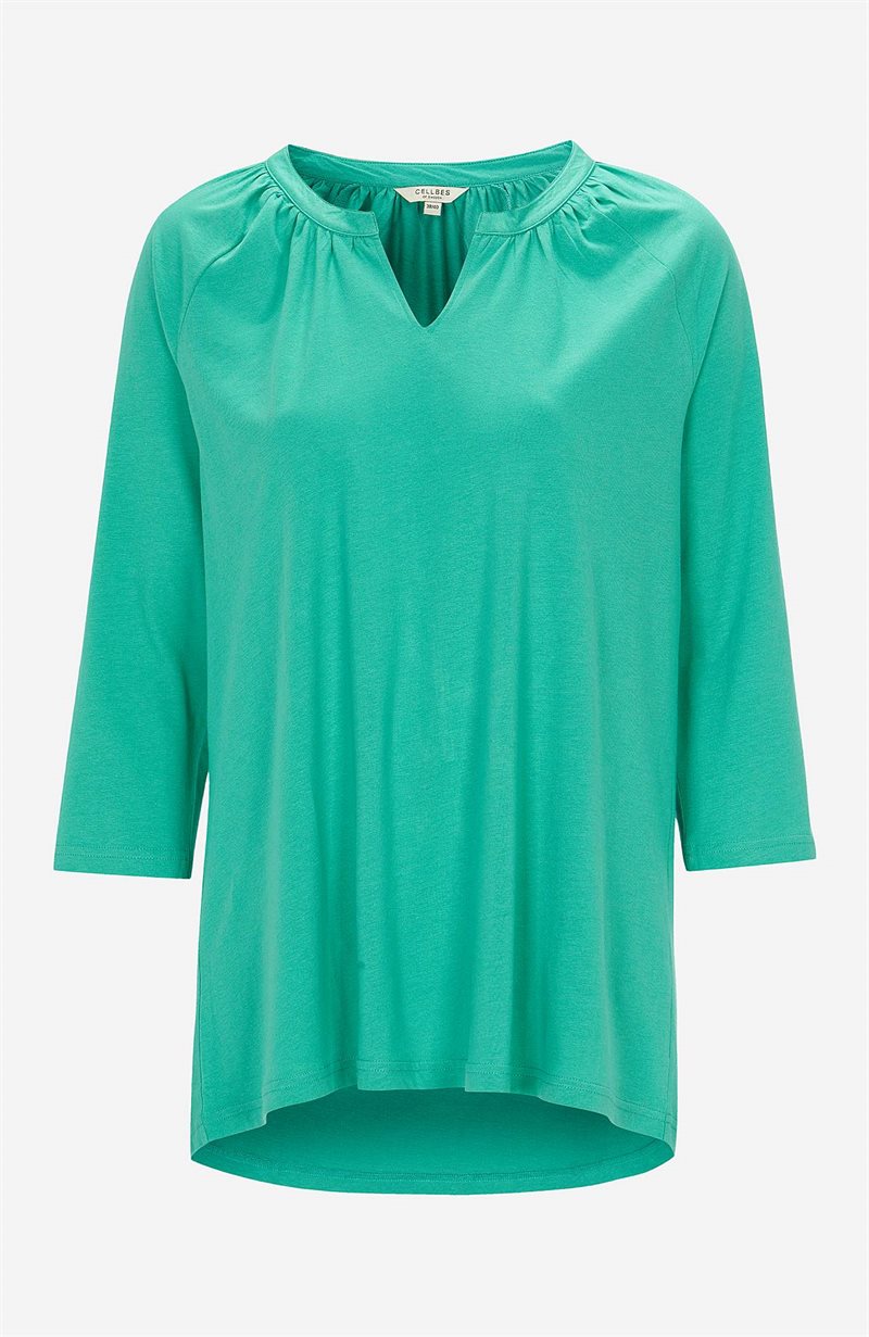 TrikÃ¥tunika med 3/4-lÃ¥nga Ã¤rmar 28618