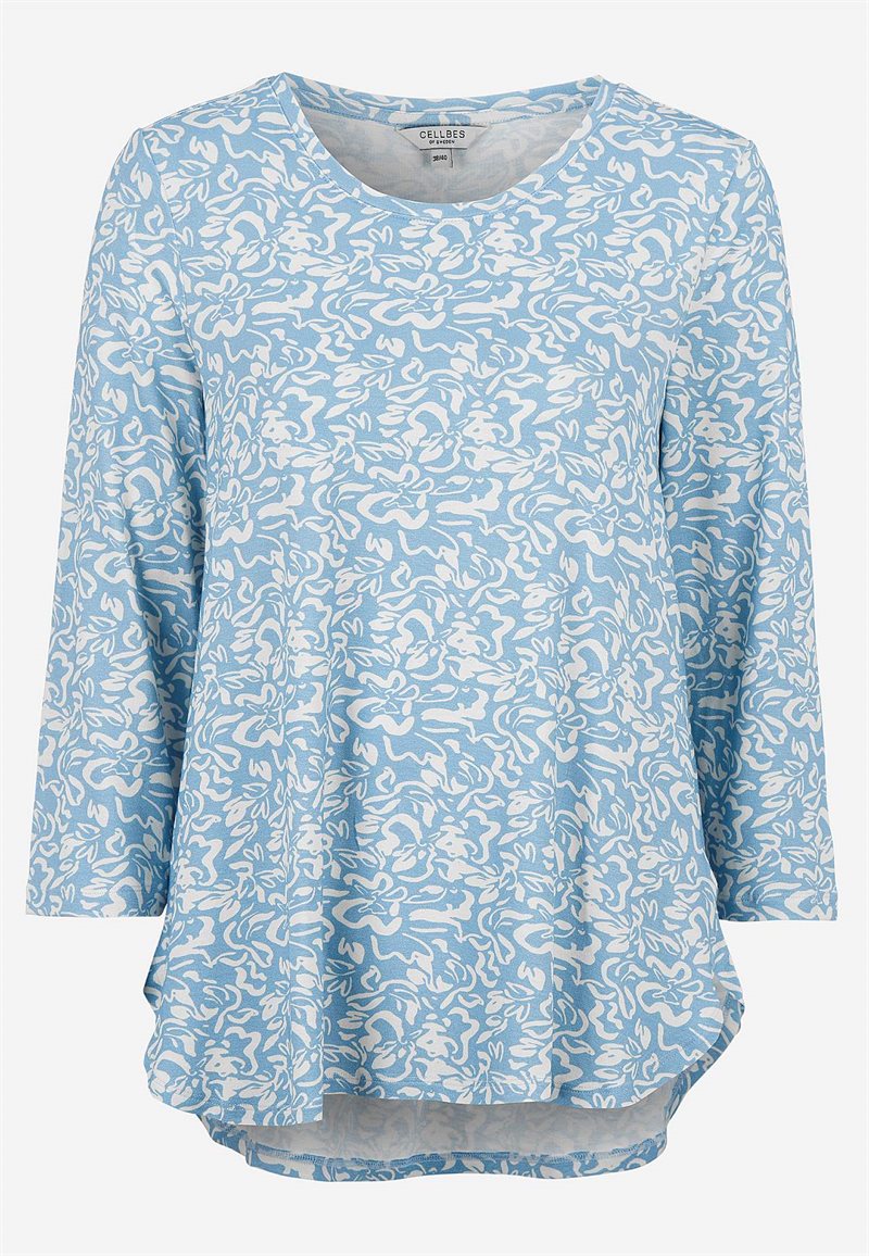 TrikÃ¥topp med 3/4-Ã¤rm 34000