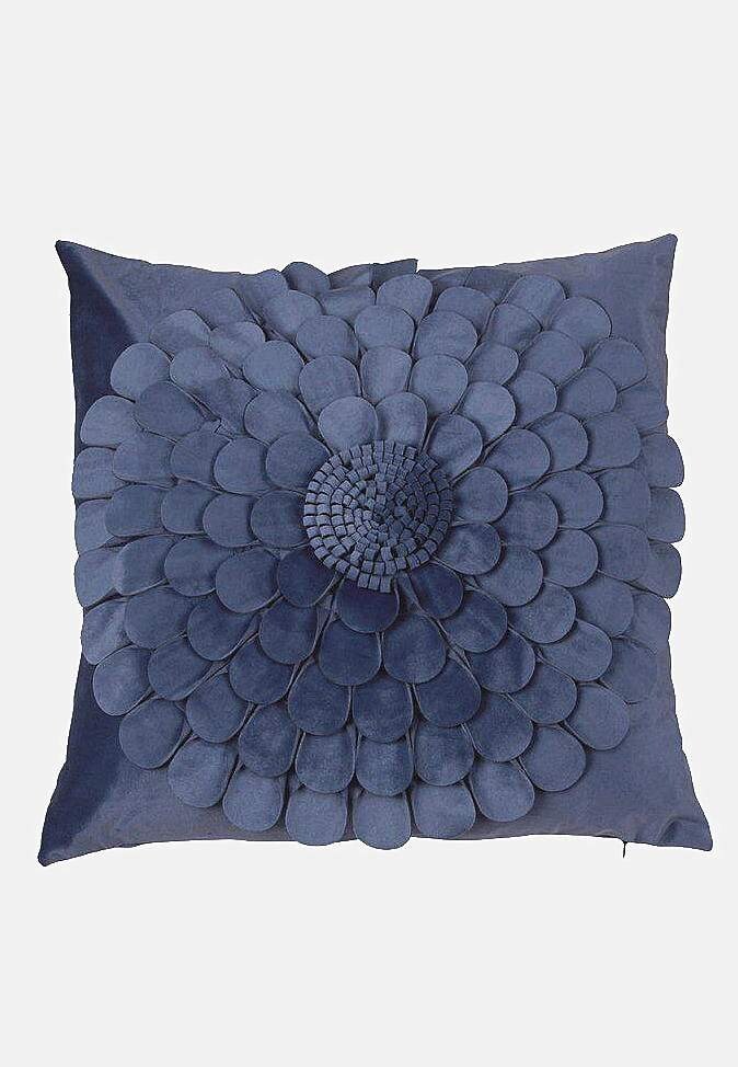 Product Image for Sammetskuddfodral med stor blomma Cilla
