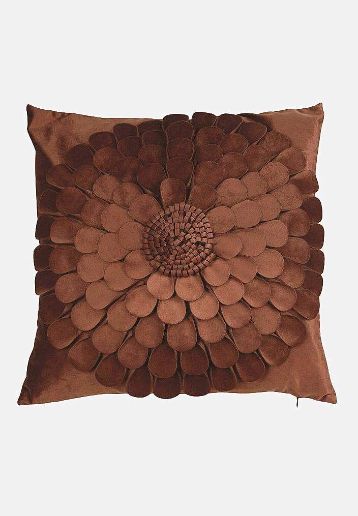 Product Image for Sammetskuddfodral med stor blomma Cilla