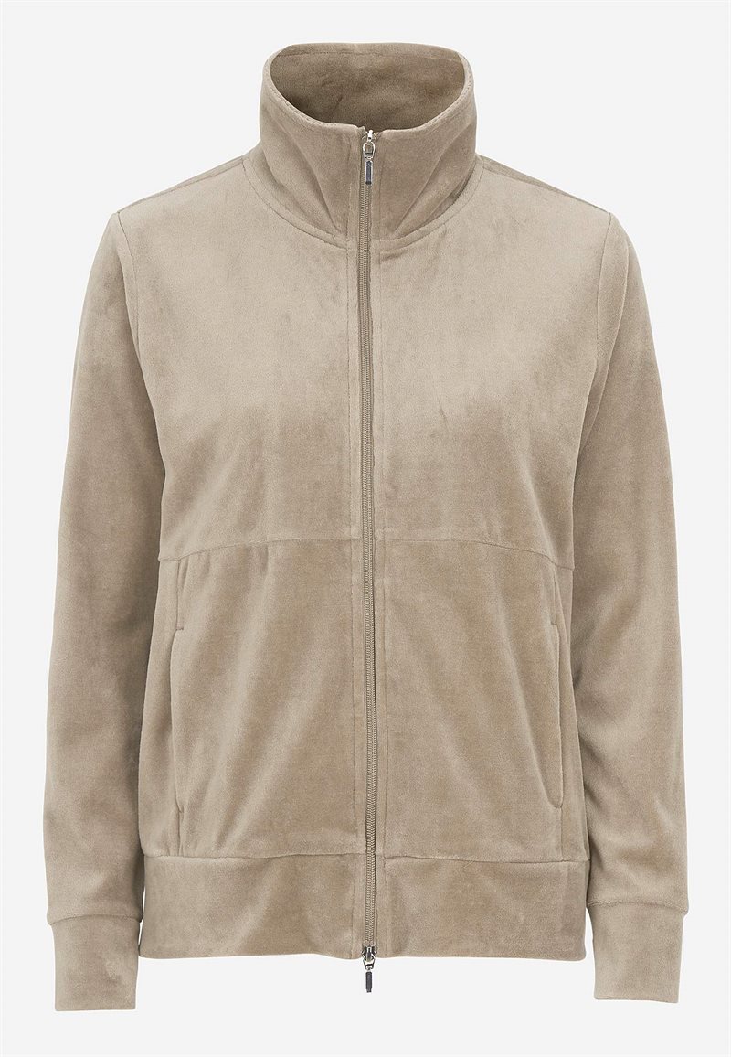 Product Image for Velourjacka med dragkedja