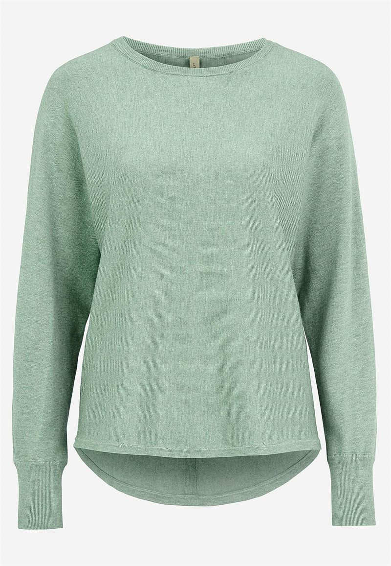 Finstickad tröja med knappar i ryggen Dollie 36894