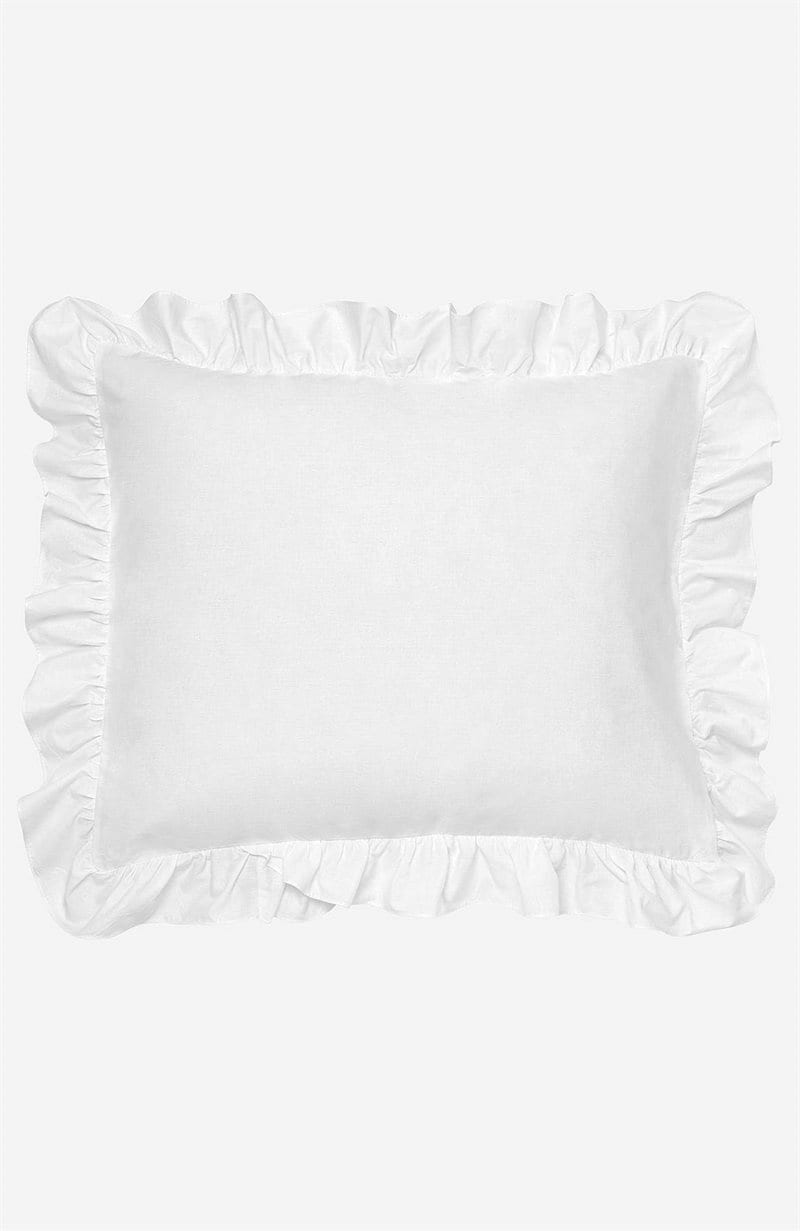 Product Image for Örngott med volang 50x60 cm Ekologisk bomull 2-pack