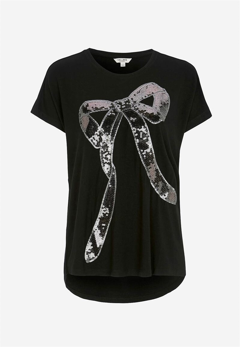 Festtopp med paljetter 34686