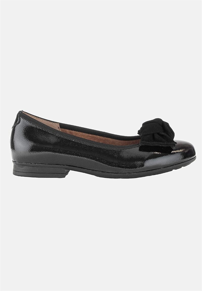 Product Image for Ballerinasko i skinn med rosettdetalj