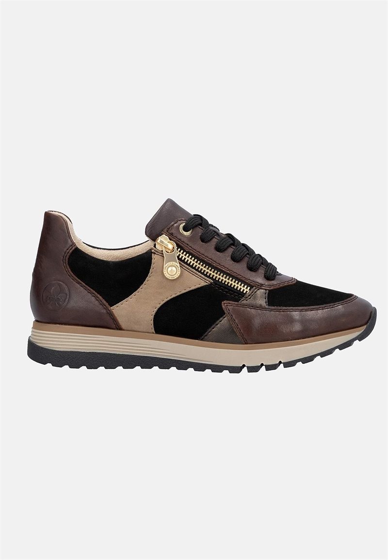 Product Image for Blockfärgad sneaker i skinn