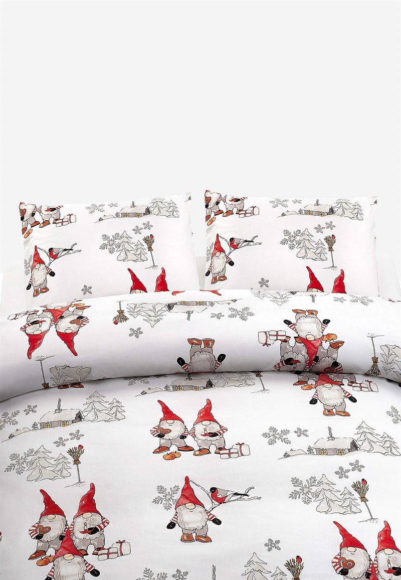 Product Image for Påslakanset med julmotiv 220x210 cm Frosty Christmas