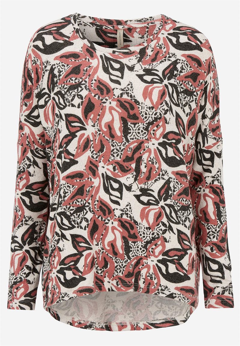 Supermjuk, mÃ¶nstrad trikÃ¥topp 36767