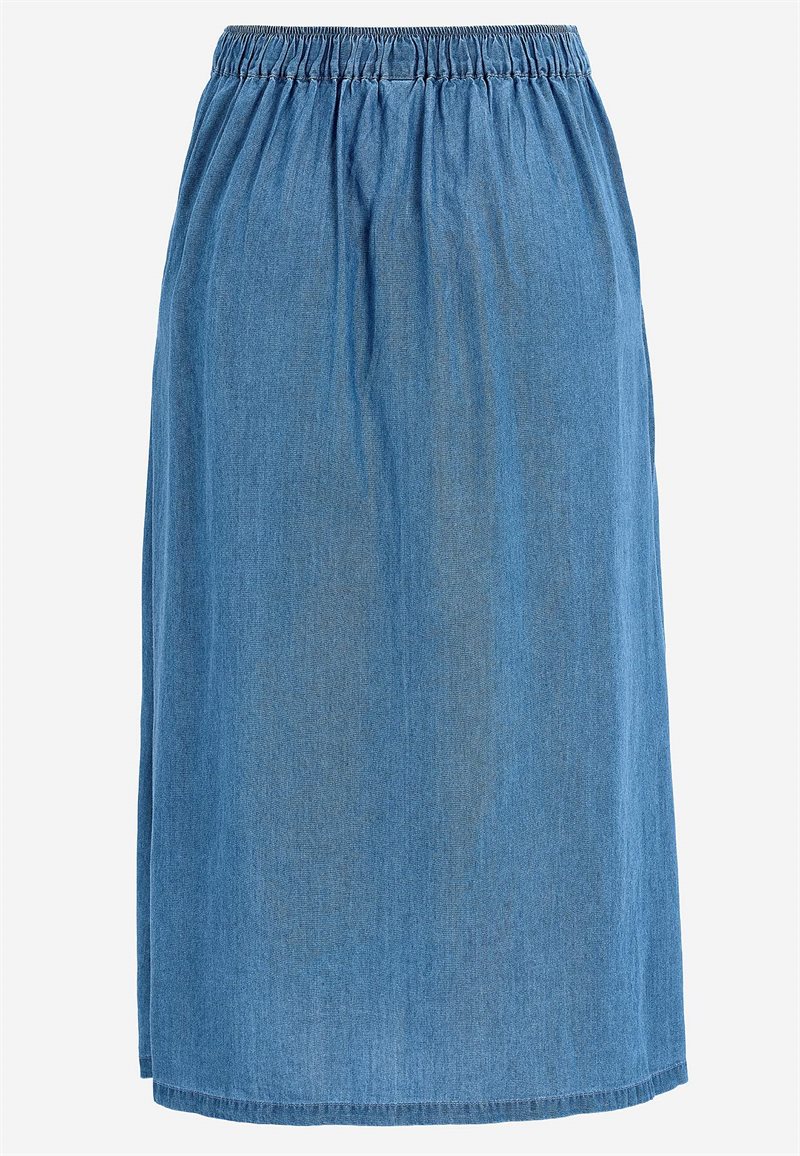 Alternativ bild 1 för Denimkjol i lyocell