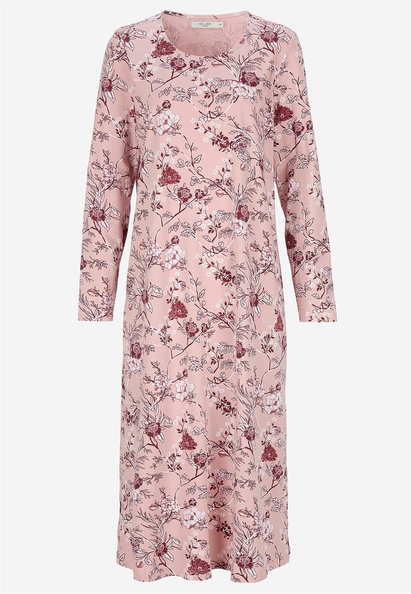 Product Image for Blommigt nattlinne med långa ärmar