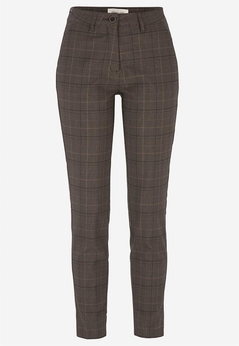 Vävda, rutiga byxor