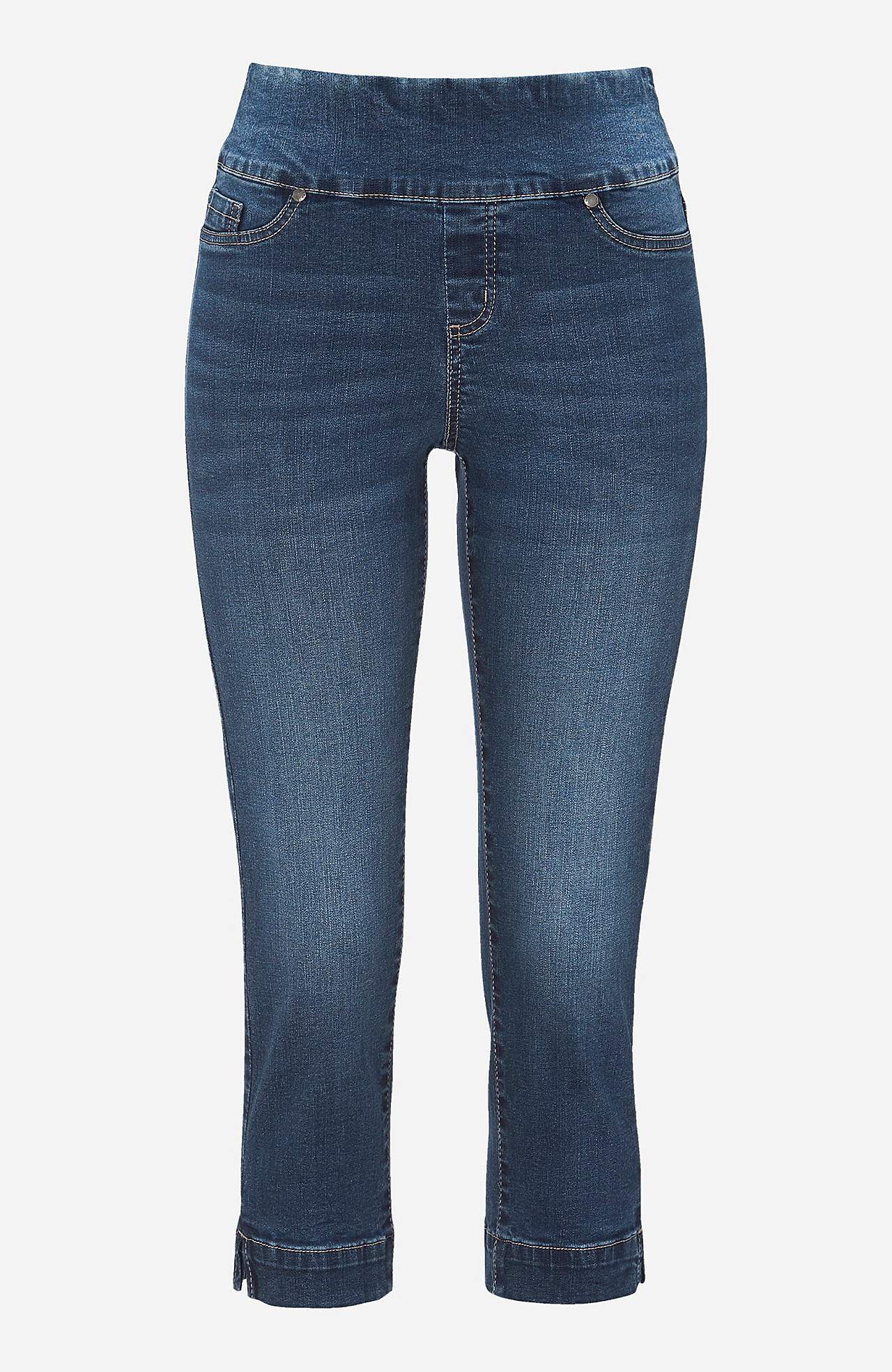 Supersköna caprijeggings i denim Elin