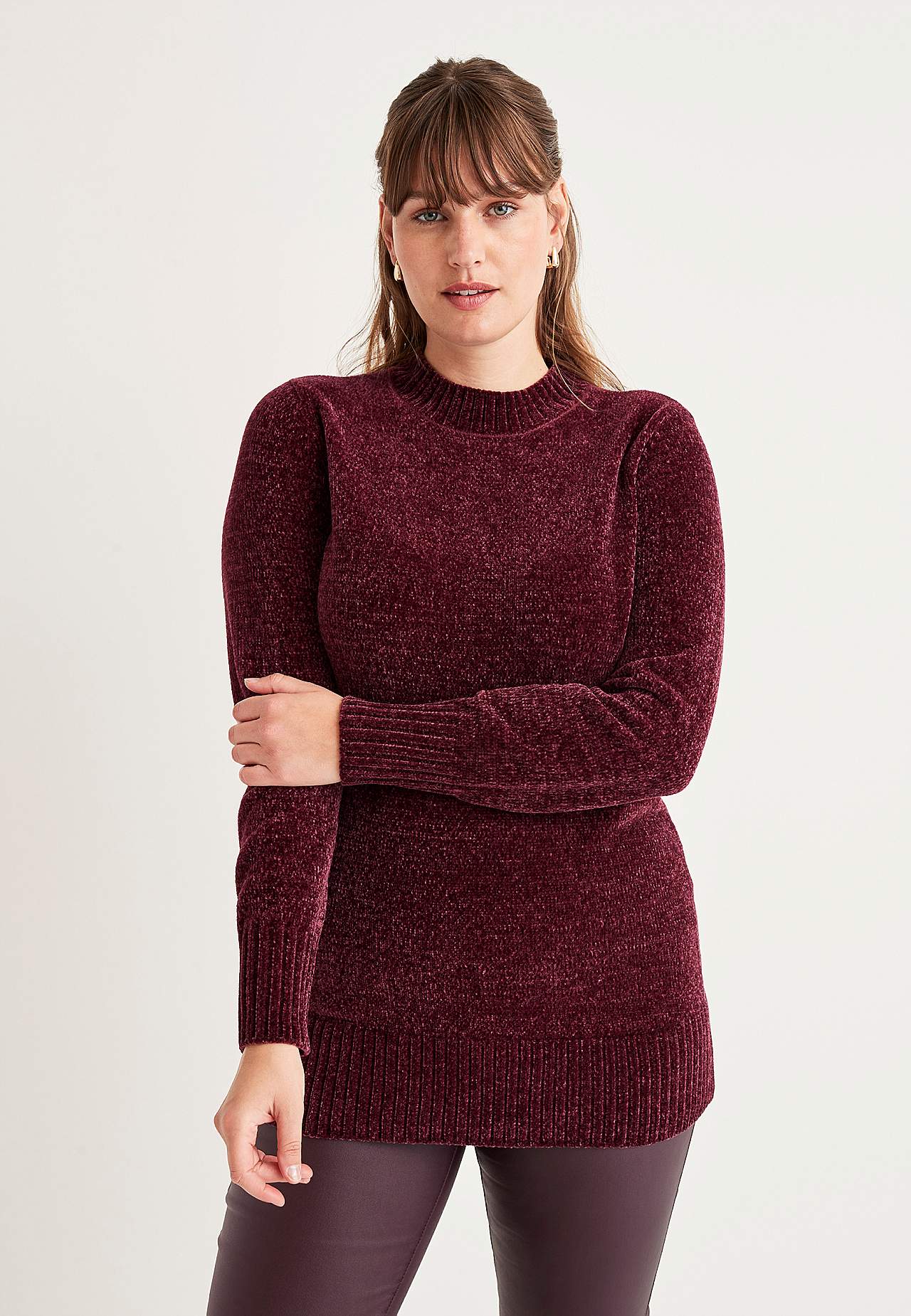 Mjuk chenilletröja Camilla