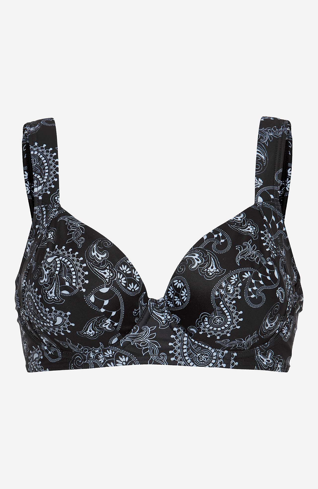 Paisleymönstrad bikini-bh med bygel Umeå