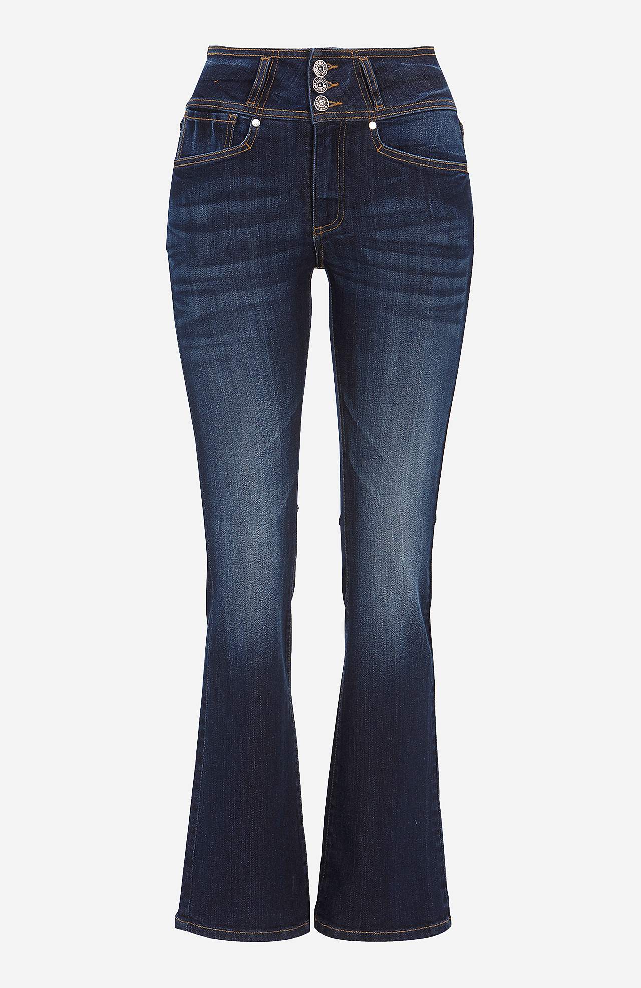 Bootcut jeans med hög midja Jennifer