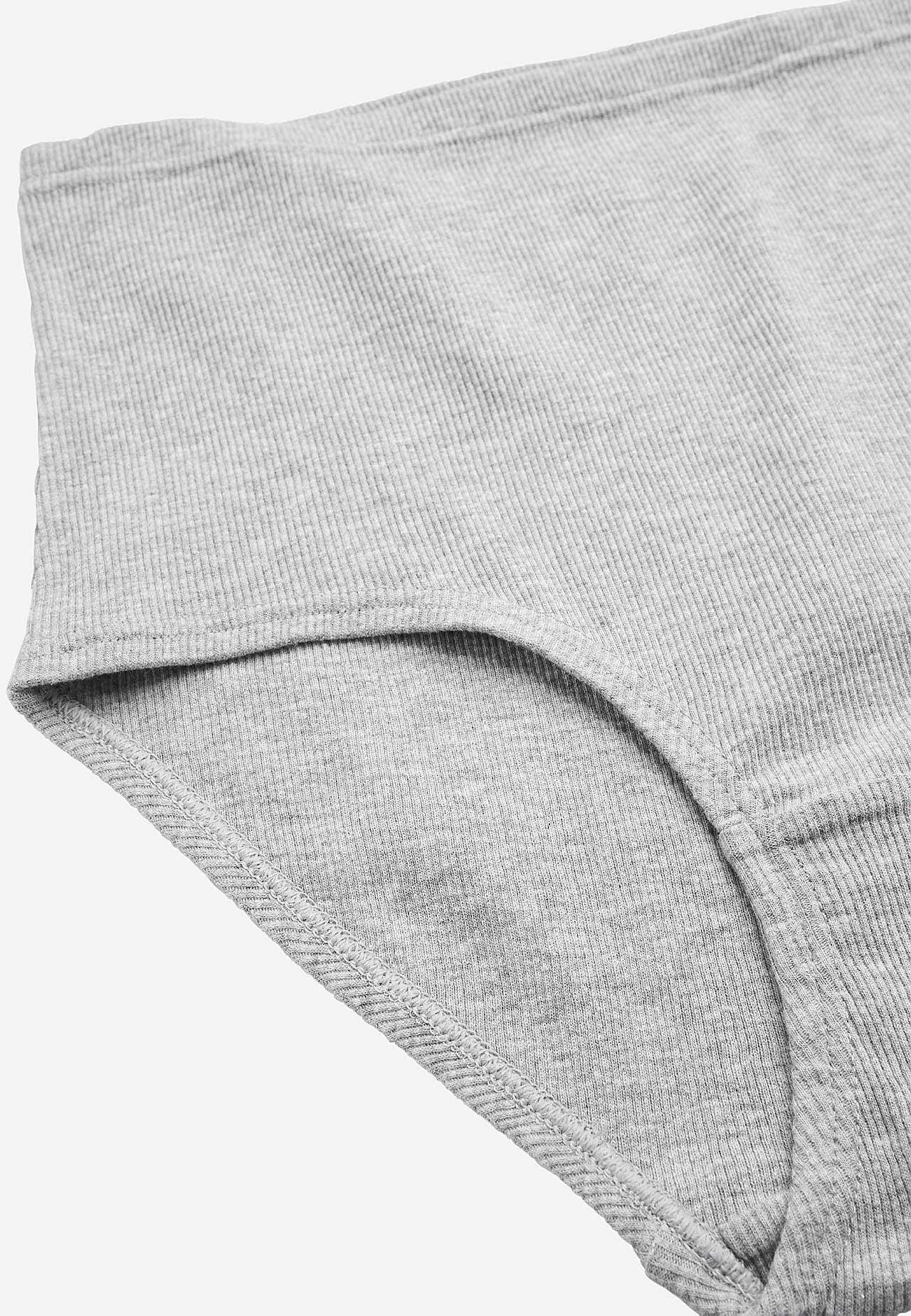 Ribbad trosa i bomull Lisa 6-pack