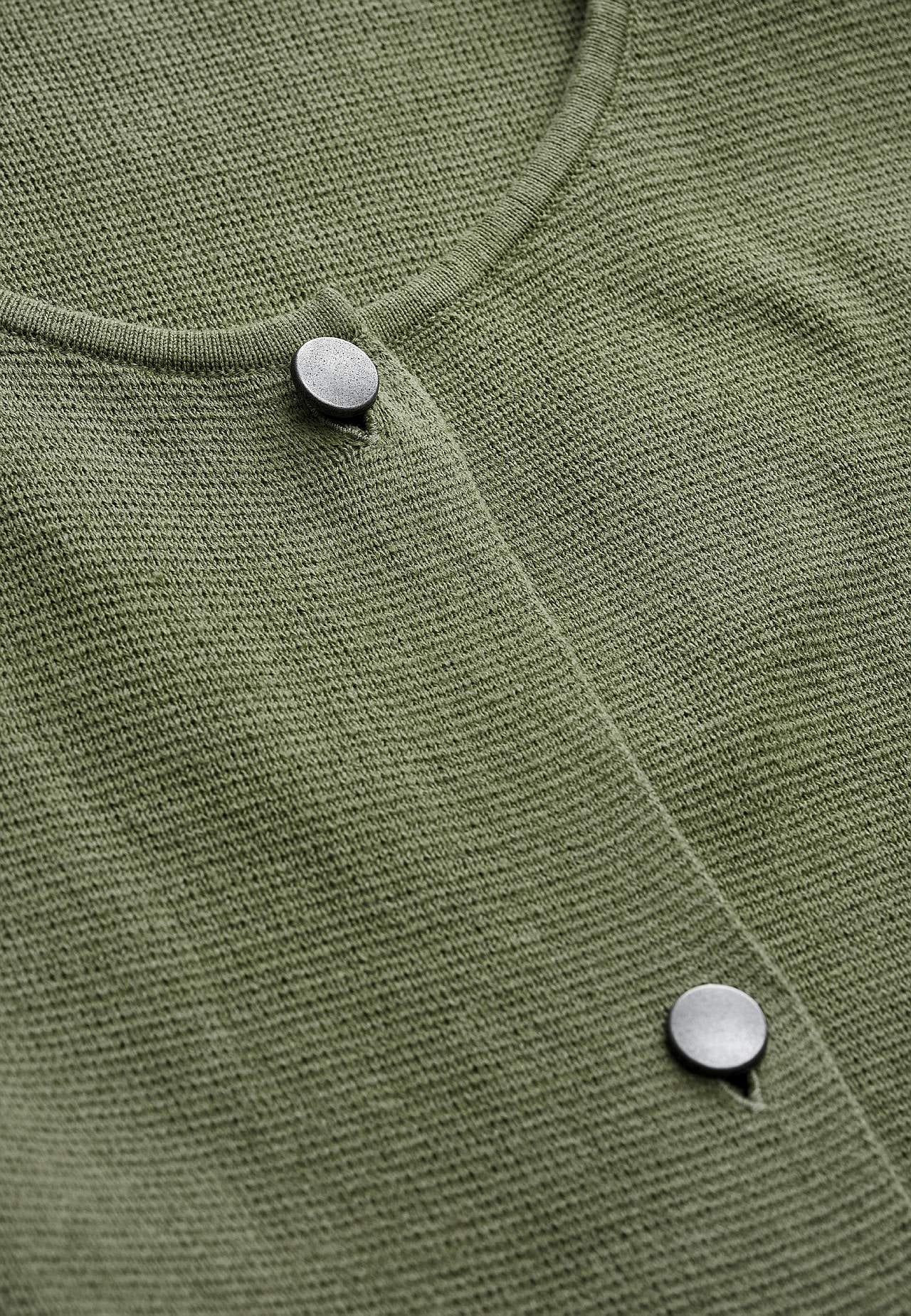 Cardigan i bomull