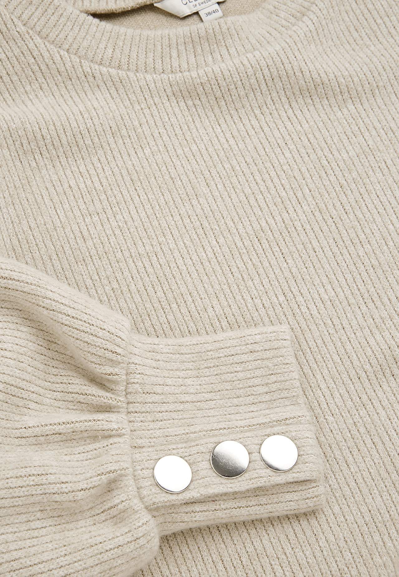 Supermjuk tunika med melerade färger