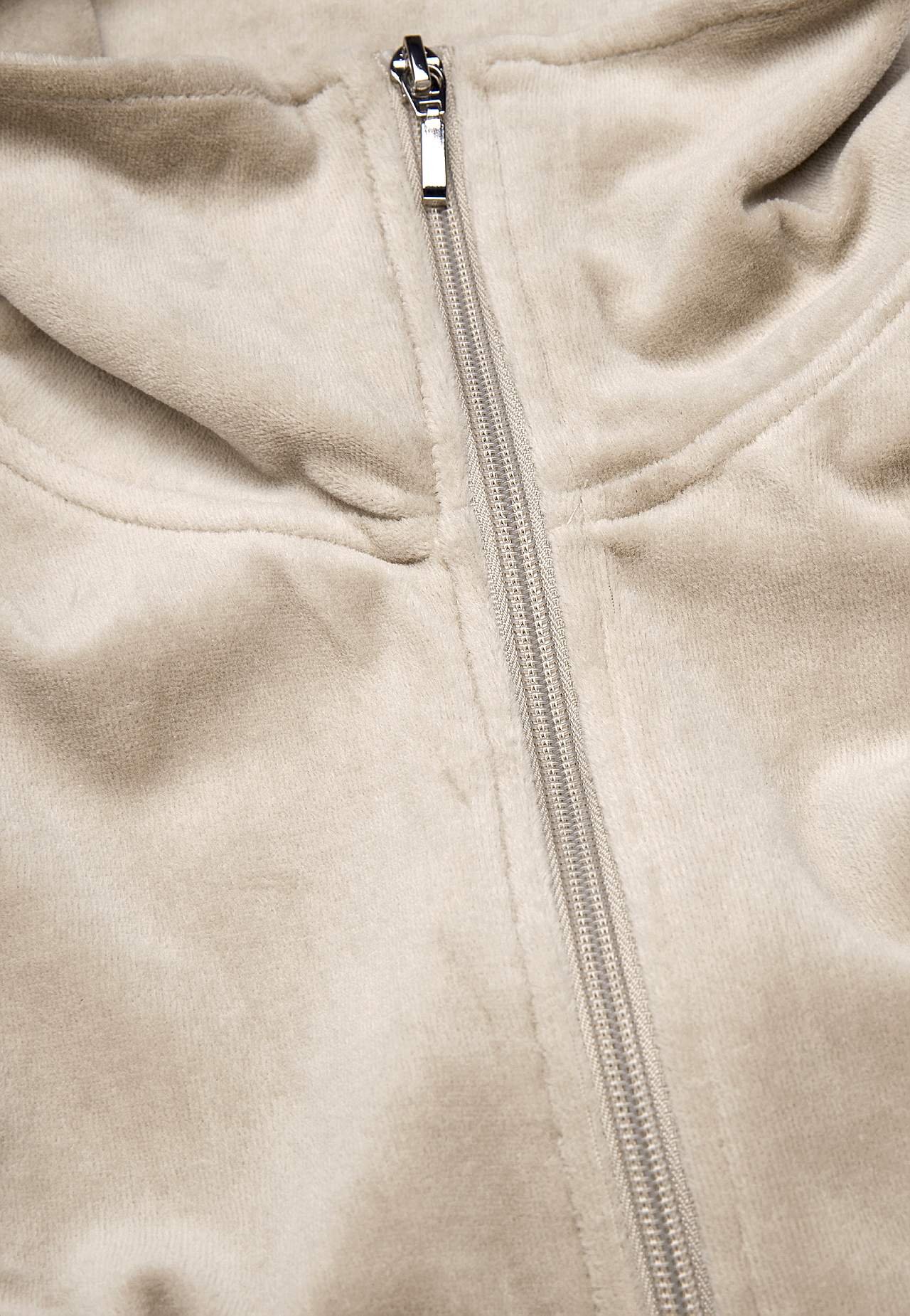 Lång morgonrock i velour