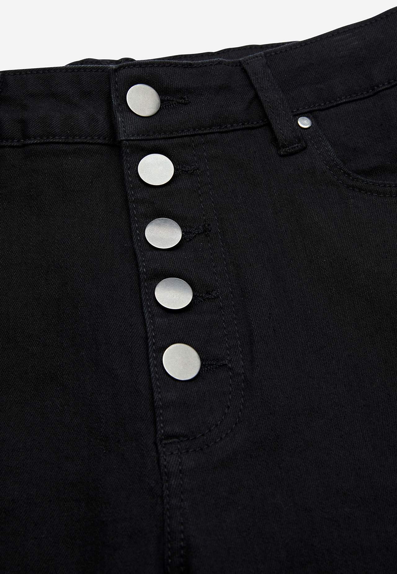Stretchjeans med hög midja