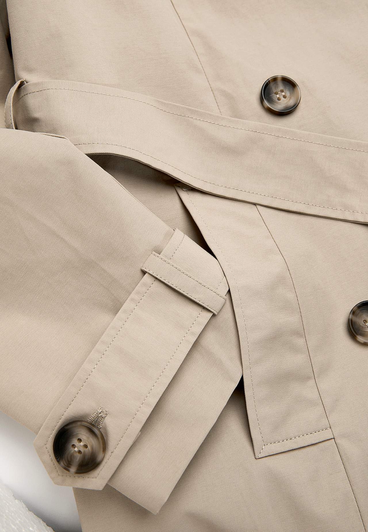 Dubbelknäppt trenchcoat Tracy