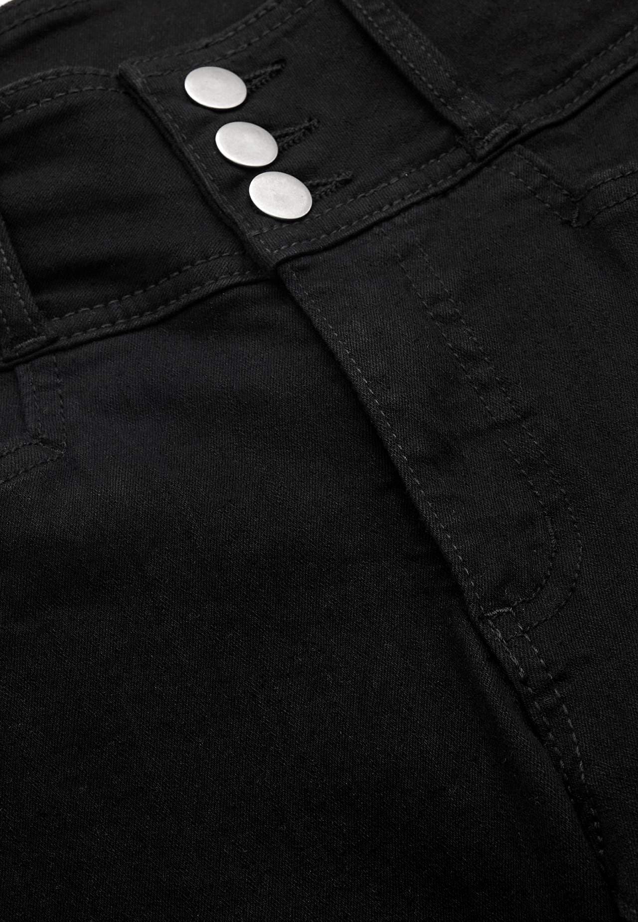 Smala jeans med hög midja - tre längder