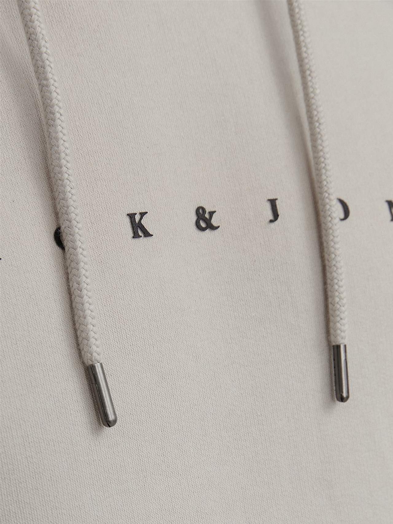 Huvtröja med logotryck