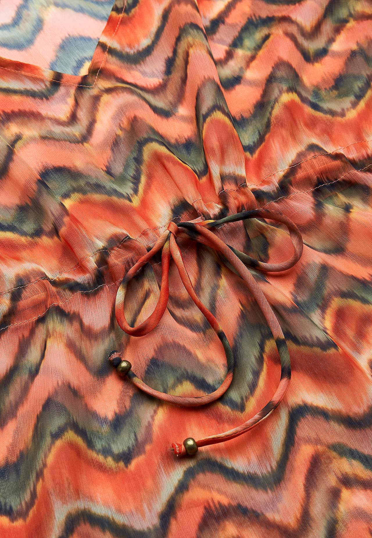 Mönstrad strandkaftan