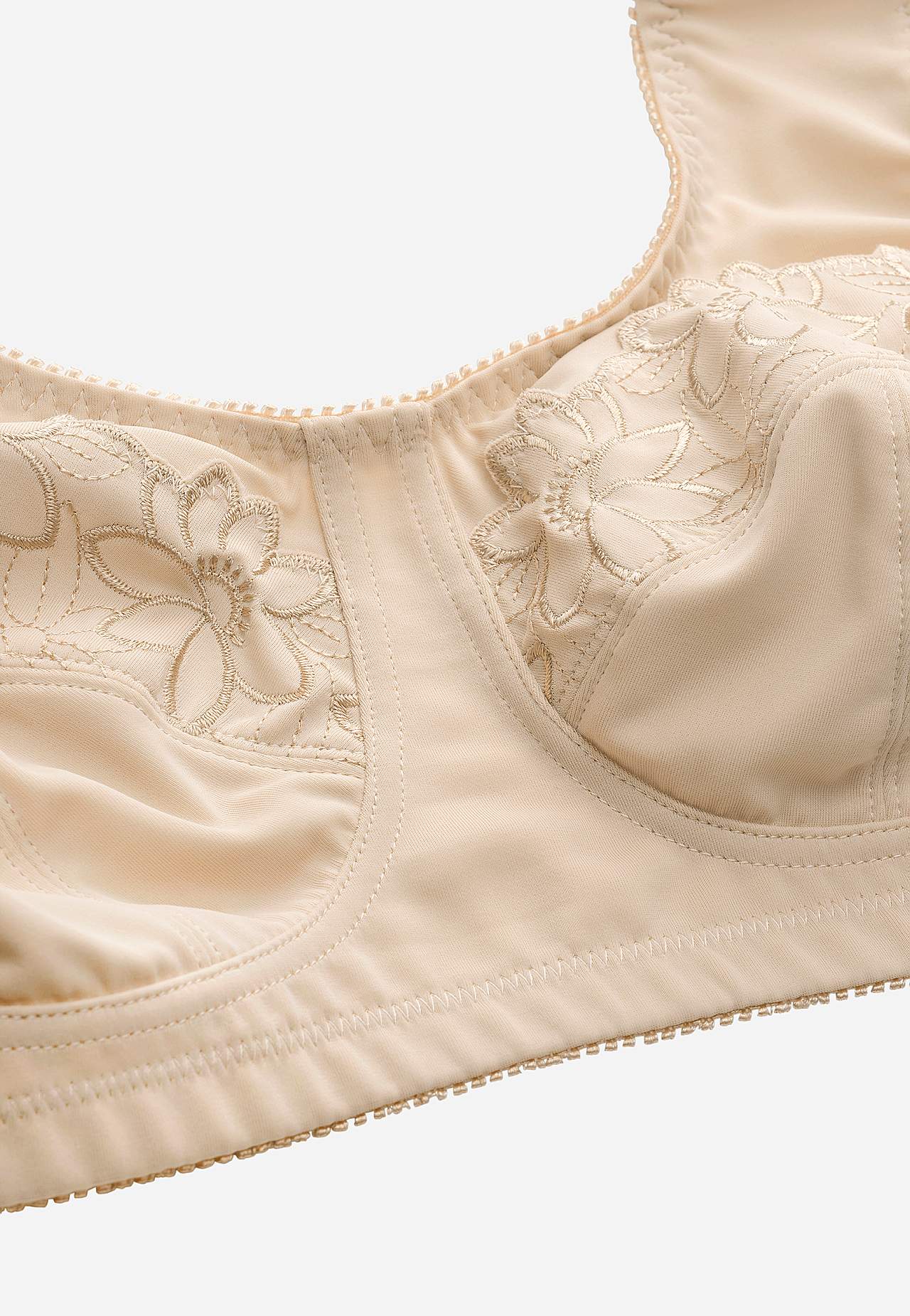 Soft-bh med broderi