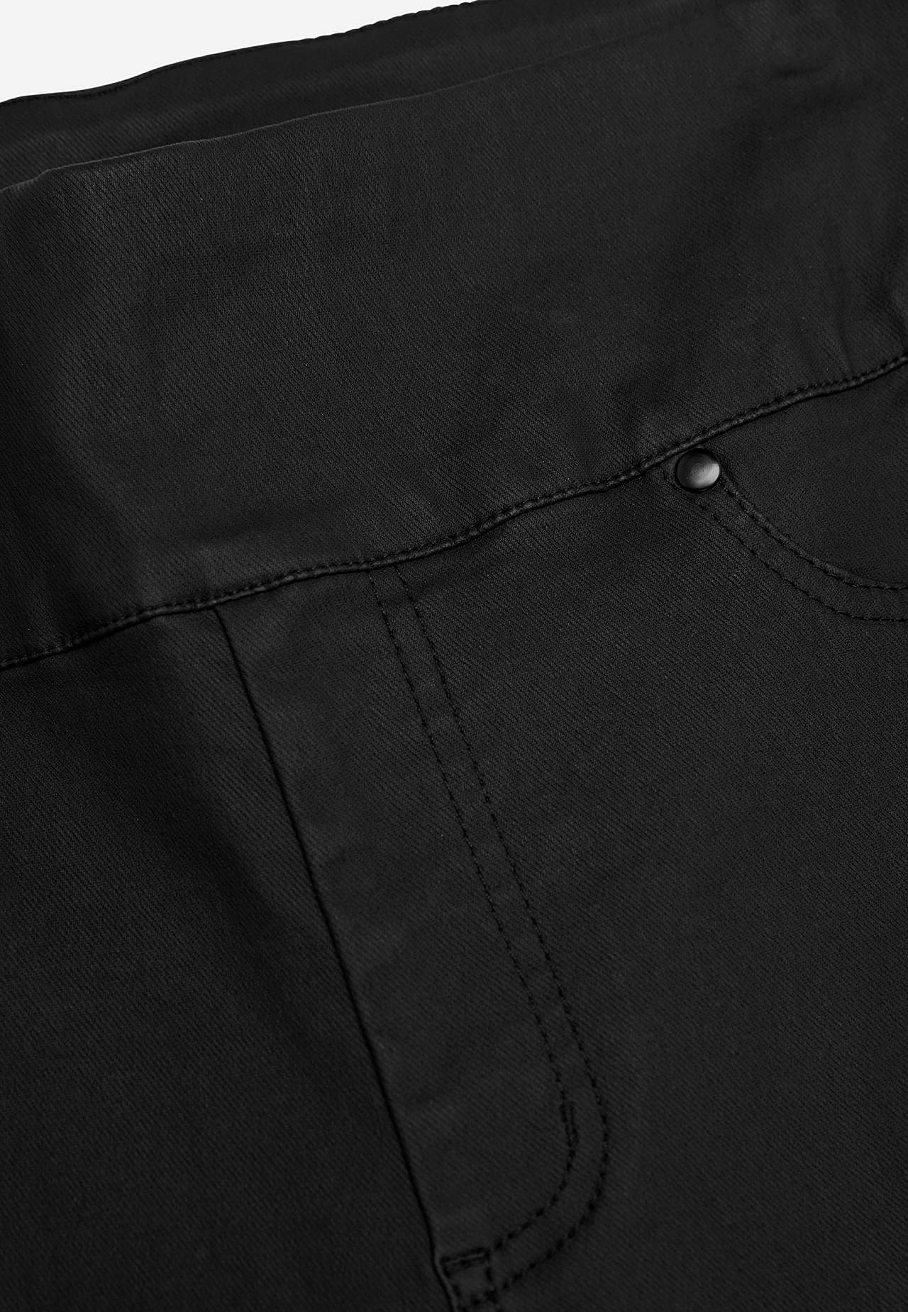 Coatade jeggings med smala ben