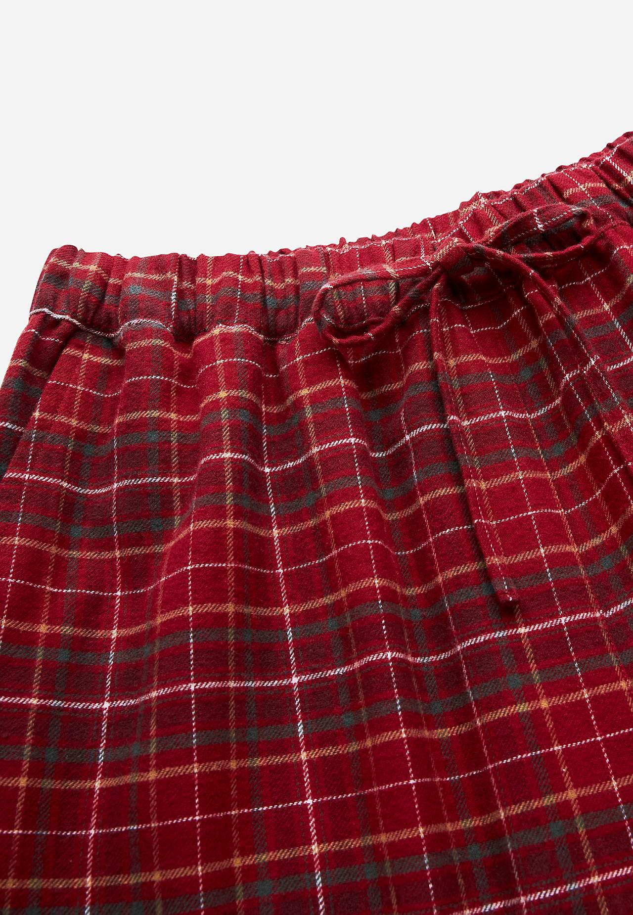 Rutiga pyjamasbyxor i flanell