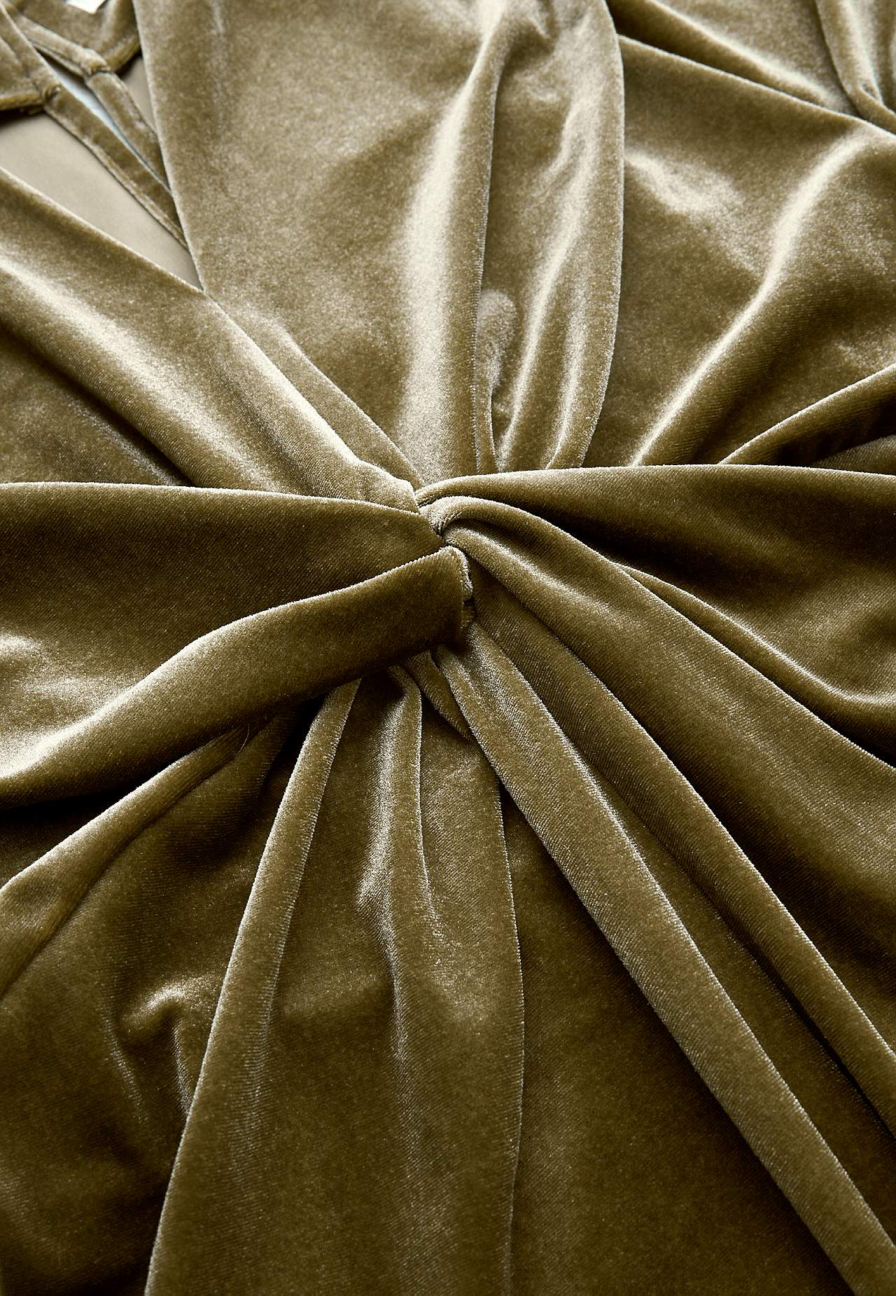 Elegant kaftanklänning i velour