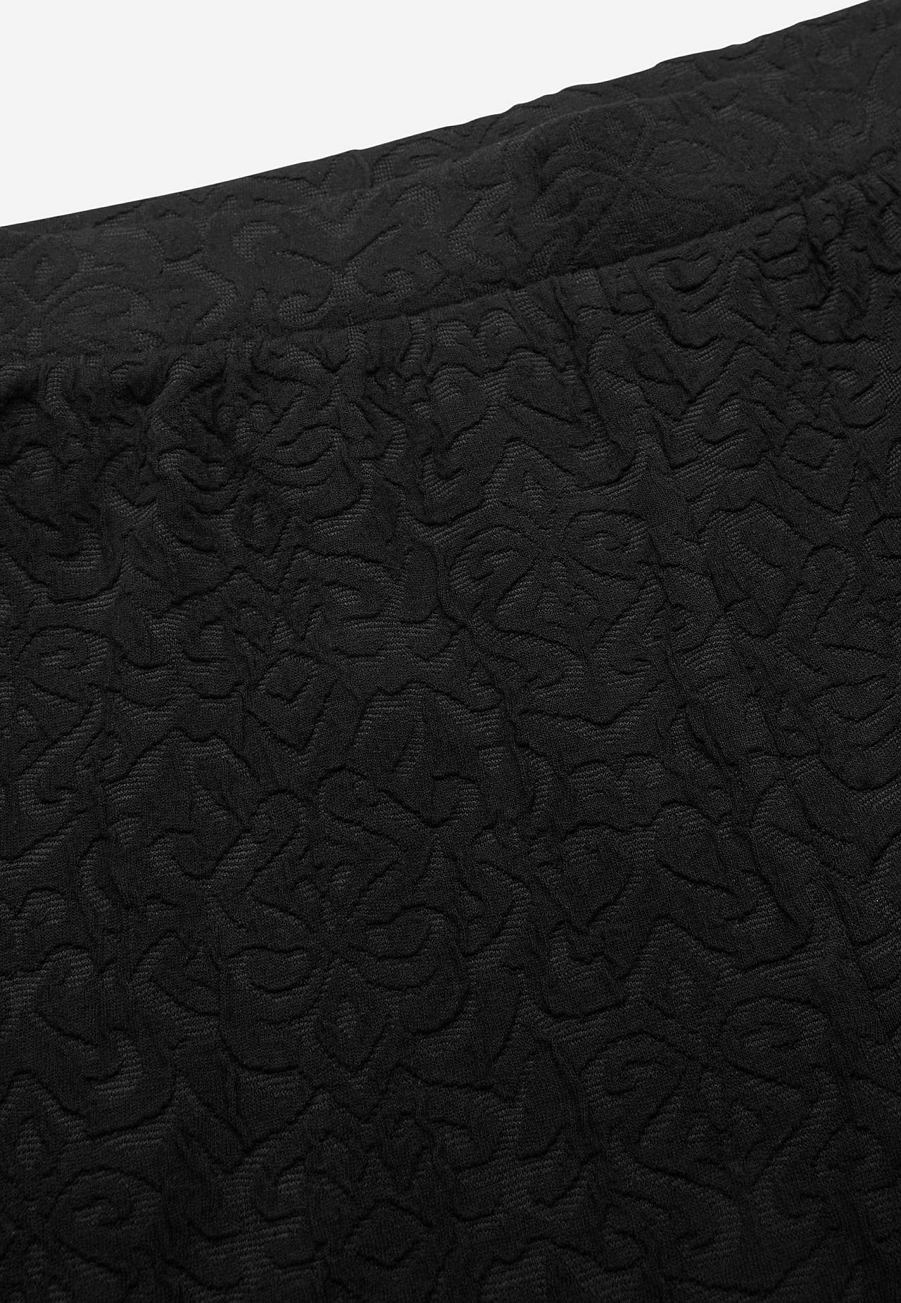 Leggings med strukturmönster
