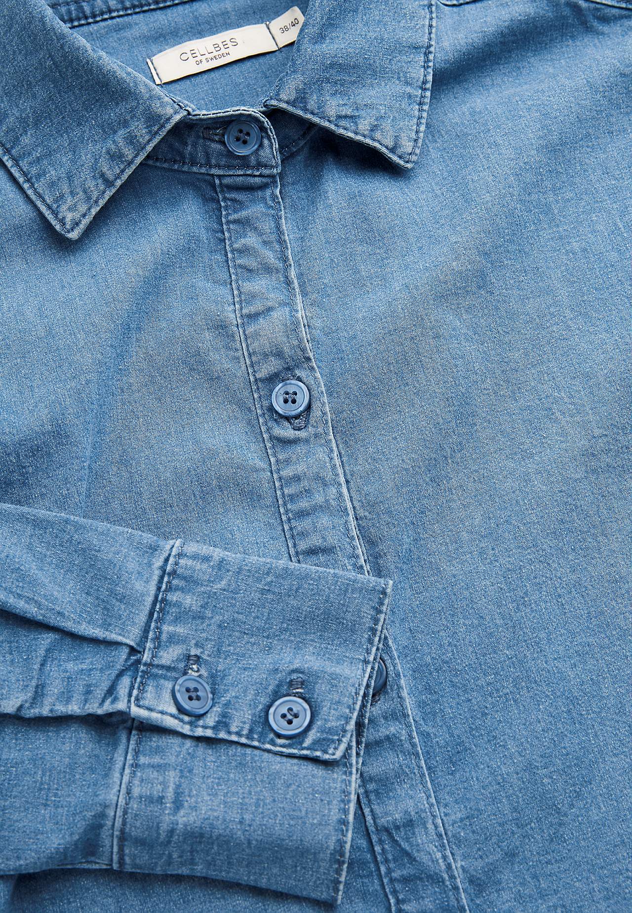 Stretchig tunika i denim